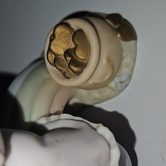 PRECIOUS MOMENTS Figurine Dreams Really Do Come True 1994‎ Rainbow Gold … - Picture 7 of 7